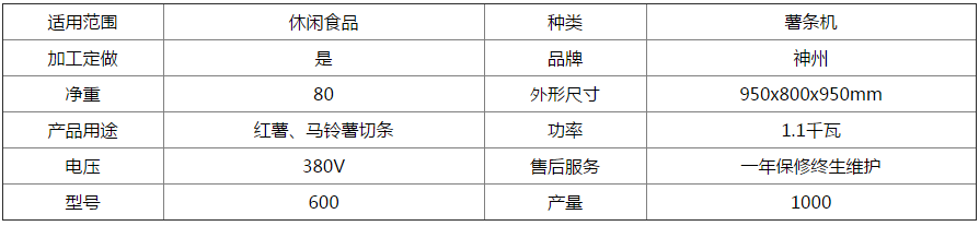 自動(dòng)薯?xiàng)l機(jī)